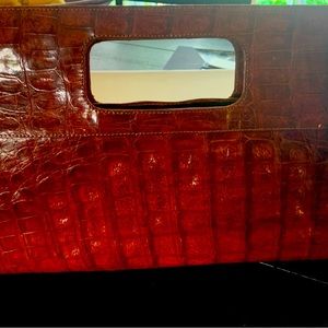 Brown Clutch Handbag